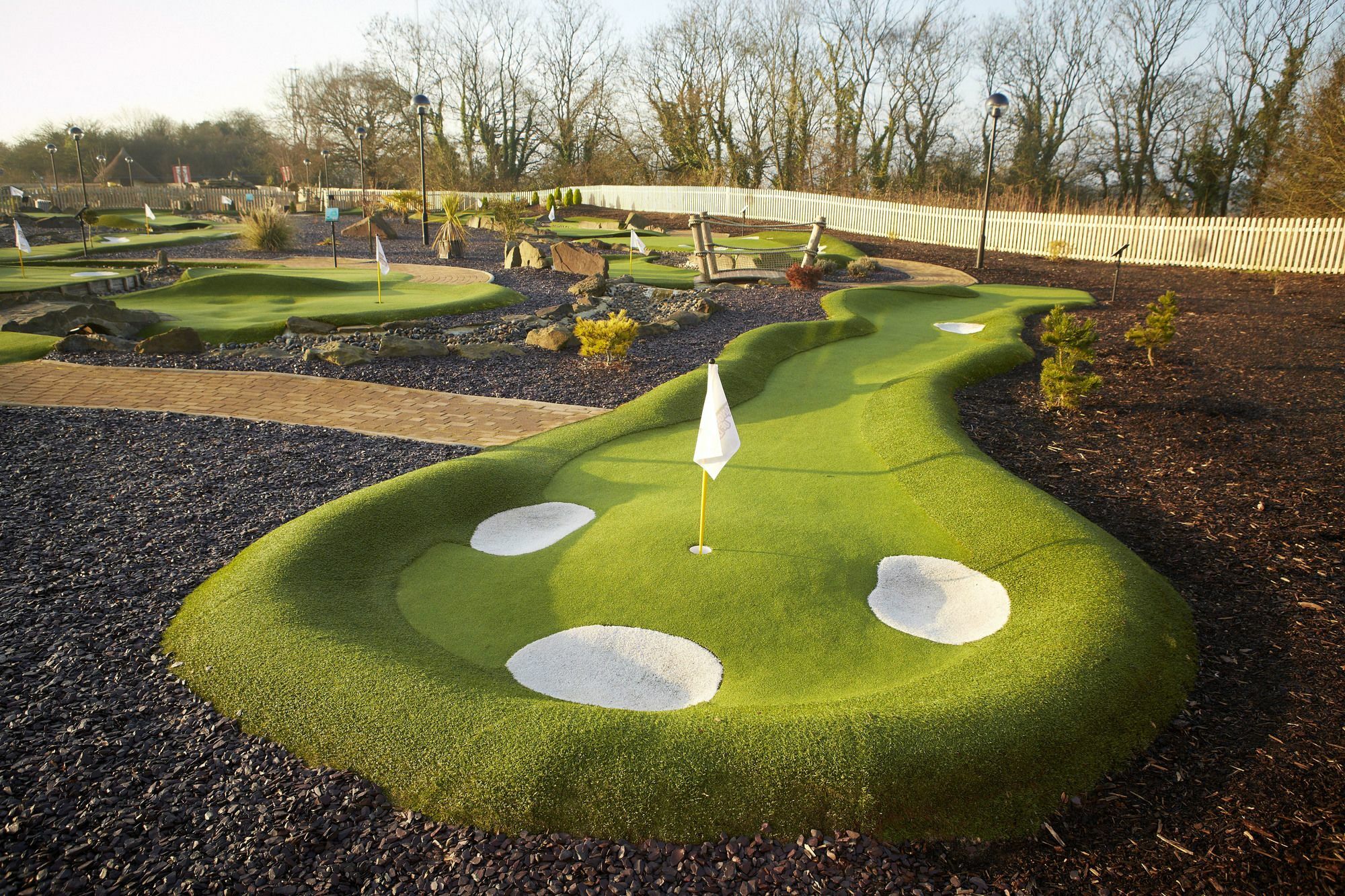 The Celtic Manor Resort Newport  Bagian luar foto A putting green at a golf course